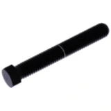 Achseinstellschraube M8X1.25 mm 55 mm Edelstahl V4A schwarz