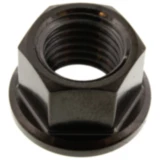 Mutter Kettenrad JMP Bolt M12X1. 5 mm Edelstahl V4A schwarz passend für: BMW S, HP4