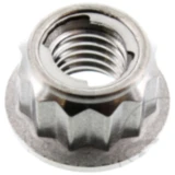 Bundmutter selbstsichernd M8X1. 25 mm Titan passend für: Honda CRF, CR, XR