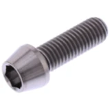 Schraube konisch M10 x 1.50 mm 30 mm Titan