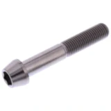 Schraube konisch M10 x 1.25 mm 60 mm Titan