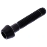 Konische Innensechskantschraube M6X1 mm 30 mm Titan schwarz