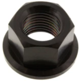 Mutter Kettenrad M10X1 mm Titan schwarz passend für: Ducati Multistrada, Monster, Panigale