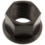 Mutter Kettenrad JMP Bolt M12 X 1. 25 mm Titan schwarz passend für: Honda CB, CBR, CBF