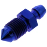 Entlüfterschraube M10X1 mm Titan blau passend für: BMW R, K, F (800, 650, 900, 850, 750, 700), S