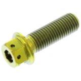 Schraube JMP Dualdrive M10 x 1,25 mm 30 mm Titan Racing gold