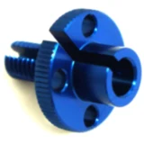 Stellschraube JMP Bolt M10x1.50 35 mm Aluminium blau