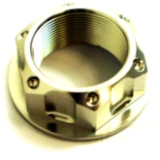 Mutter Lenkkopf JMP Bolt M24X1. 5 mm Alu silber passend für: Honda CRF, CB, XR