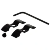 Halter Bremsschlauch JMP Bolt 9 mm 2-fach Alu schwarz