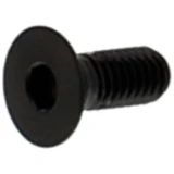 Senkschraube M6X1 15 mm Edelstahl V4A schwarz