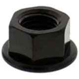 Bundmutter M6X1 Edelstahl V4A schwarz