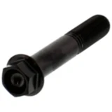 Sechskantschraube M10 x 1.25 mm 57 mm Edelstahl V4A schwarz