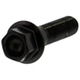 Sechskantschraube M6X1 25 mm Edelstahl V4A schwarz