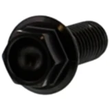 Schraube 6 Kant M8X1. 25 mm 20 mm Edelstahl V4A schwarz passend für: Aprilia Shiver, Dorsoduro, Tuono