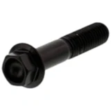 Schraube 6 Kant M8X1. 25 mm 40 mm Edelstahl V4A schwarz passend für: Honda CRF, TRX, CR