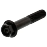 Sechskantschraube M8X1.25 45mm Edelstahl V4A schwarz