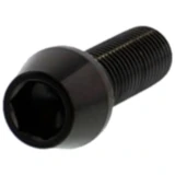 CONE HEAD BOLT M10X1.25MM 30MM STAINLESS STEEL A4 BLACK