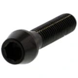 Konische Schraube M8x1.25mm 35mm Edelstahl V4A schwarz