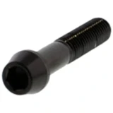 Schraube konisch M8X1.25 mm 45 mm Edelstahl V4A schwarz