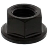 Mutter Kettenrad JMP Bolt M10 x 1. 25 mm Edelstahl V4A schwarz passend für: Kawasaki Z, Ninja, ZZR