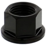 Mutter Kettenrad JMP Bolt M12 X 1. 25 mm Edelstahl V4A schwarz passend für: Honda CB, CBR, CBF