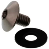 Linsenschraube JMP Titan M6X1.00 10 mm