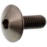 Linsenschraube M6X1 16 mm Titan für Motorräder