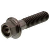 Sechskant Schraube M6x1 25mm Titan für Motorräder