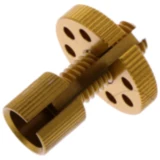 Stellschraube JMP Bolt M8X1. 25 30 mm Alu gold passend für: Honda CB, CBR, VT