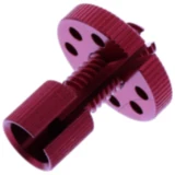 Stellschraube JMP Bolt M8X1. 25 30 mm Alu rot passend für: Honda CB, CBR, VT