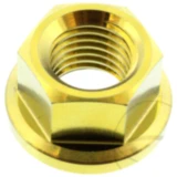 Mutter Kettenrad JMP Bolt M10 x 1. 25 mm Titan gold passend für: Kawasaki Z, Ninja, ZZR