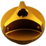 Öleinfüllschraube JMP Bolt M20X1. 5 mm Alu gold passend für: Suzuki AN, RM, DR - Z