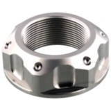 Mutter Lenkkopf JMP Bolt M25X1MM Alu silber passend für: Triumph Street Triple, Speed Triple, Daytona