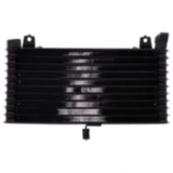 Ölkühler aus Aluminium – schwarz für Motorräder