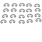 Clips 10 mm Kolbenbolzen JMP Inhalt 20 Stück passend für: Aprilia SR, Scarabeo, Rally