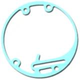 Lichtmaschinendeckeldichtung Athena passend für: Yamaha XC, YW, MBK XC