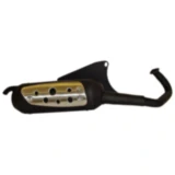 Schalldämpfer Silent Pro TECNIGAS passend für: Vespa LX, S, LXV, Aprilia Mojito, Compay