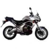 Schalldämpfer SBK GP Style Black Edition passend für: Kawasaki ER - 6F, ER - 6N, KLE