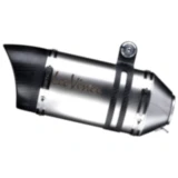 Schalldämpfer SBK Edelstahl LV - Pro Slip On passend für: Kawasaki Z