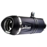 Schalldämpfer SBK Edelstahl Lv One Slip On Evo Black Edition passend für: Moto Guzzi V85