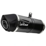 Schalldämpfer LV-ONE Edelstahl Black Edition für Sportmotoräder