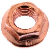 Mutter M7X1. 5 mm Originalersatzteil für Stehbolzen Schalldämpfer passend für: Vespa GTS, Primavera, Sprint