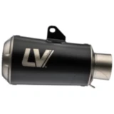 Schalldämpfer SBK Edelstahl LV - 10 black Slip On passend für: Kawasaki Ninja, Z