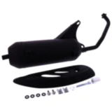 Schalldämpfer Silent Pro TECNIGAS Black Edition passend für: SYM Allo, Jet4