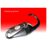 Schalldämpfer Handmade TT Leovince passend für: Peugeot Vivacity, Trekker, Buxy