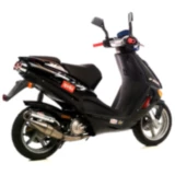 Schalldämpfer Handmade TT Leovince passend für: Keeway Matrix, Focus, Aprilia SR