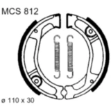 Bremsbacken mit Feder TRW Alternative: 7325996 passend für: Honda NX, XL, XR