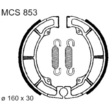 Bremsbacken mit Feder TRW passend für: Kawasaki W, Z, EL, ER