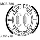 Bremsbacken mit Feder TRW Alternative: 7328131 passend für: Suzuki DR, GZ, GN, EN