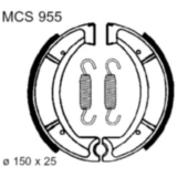Bremsbacken mit Feder TRW Alternative: 7328222 passend für: Yamaha XC